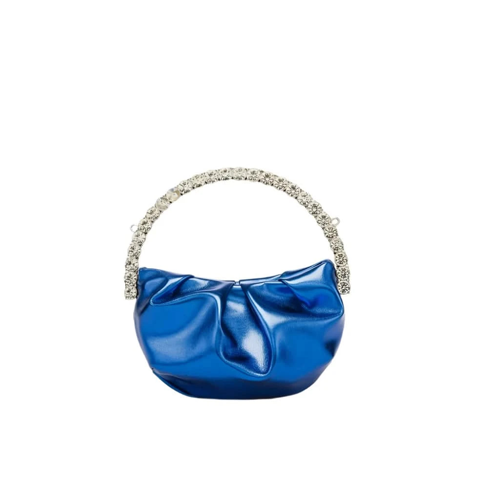 Rhinestone Handle Mini Handbag
