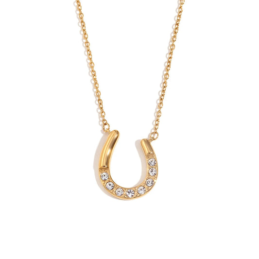 Lucky Horseshoe Necklace