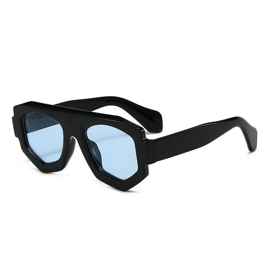 Irregular Square Sunglasses - Retro Shades UV400 - additional view 7