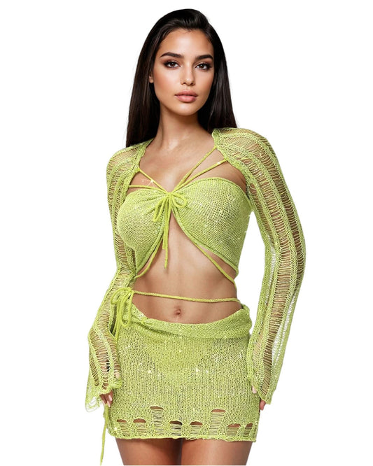 Sequin Two Piece Set