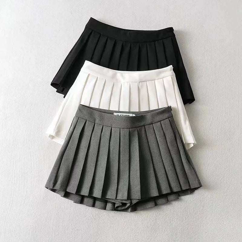 School Girl Pleated Skirts