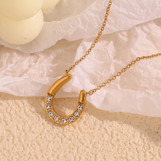Lucky Horseshoe Necklace
