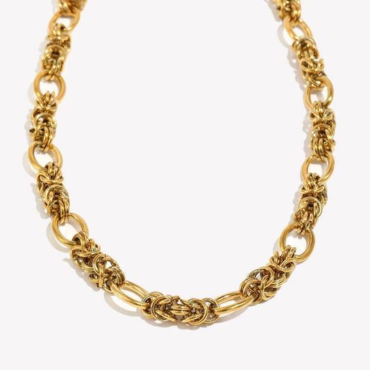 Multi Ring Chain Necklace