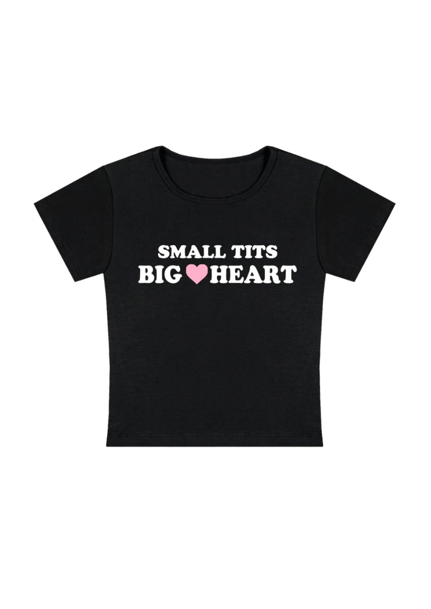 "Small Tits Big Heart" Graphic Tee