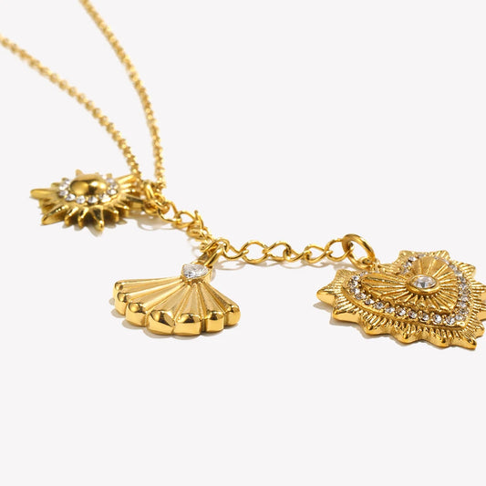 Stainless Steel Heart Pendant Necklace