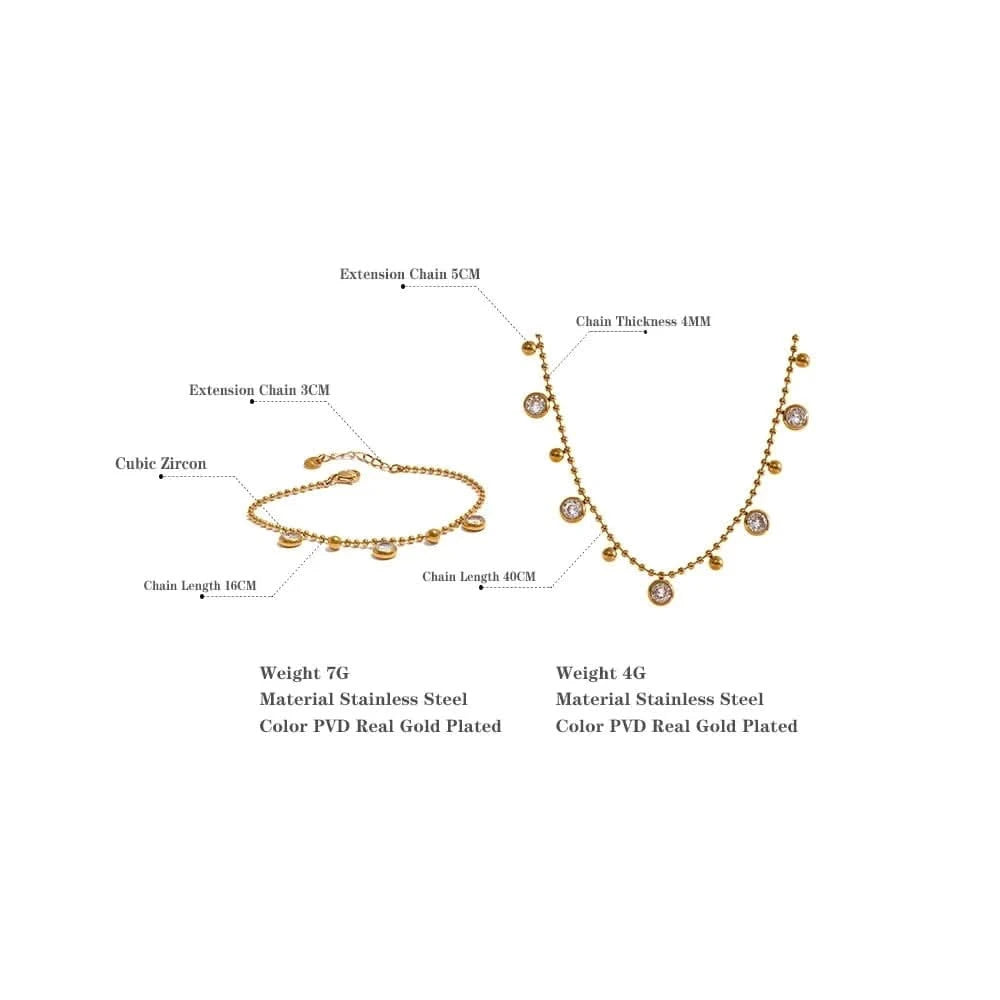 Station Bracelets and Necklaces