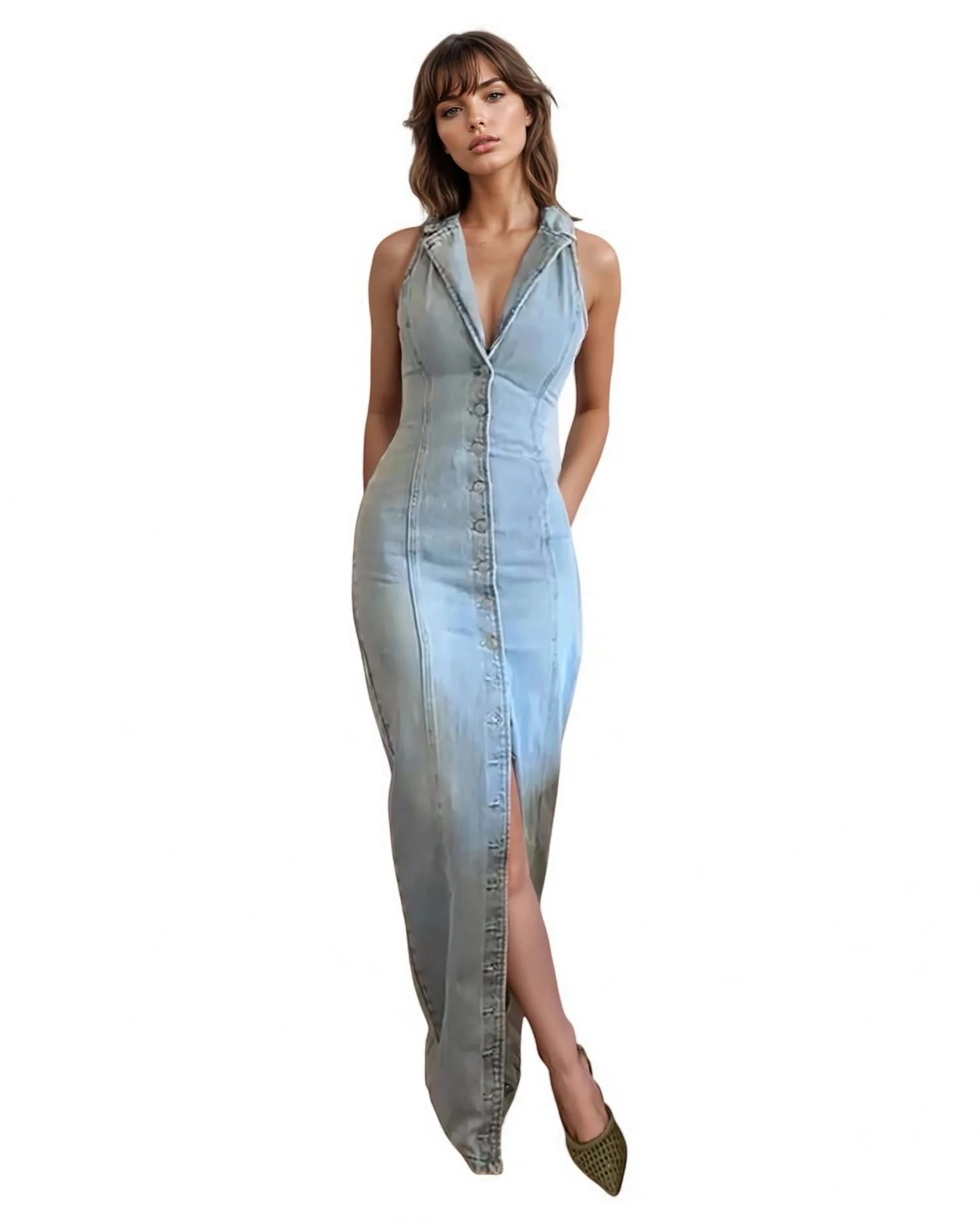 Chic Summer Maxi Dress | Mabel Love Co Denim / M Chic Summer Maxi Dress | Mabel Love Co Denim / M