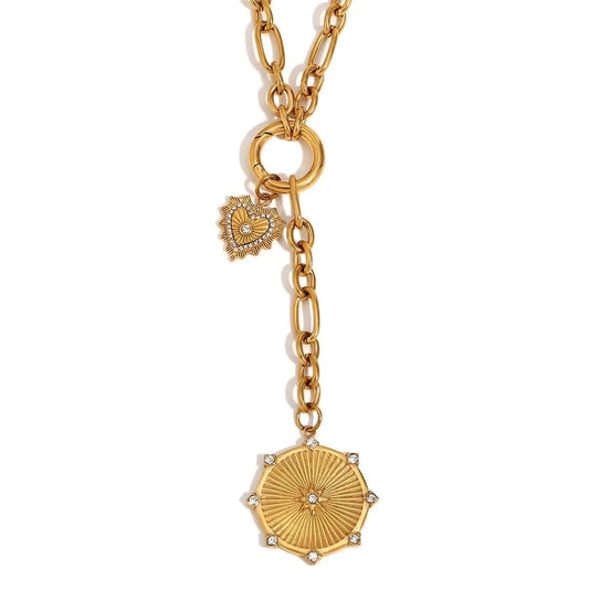 Vintage Charm Pendant Necklace – Elegant Everyday Jewelry