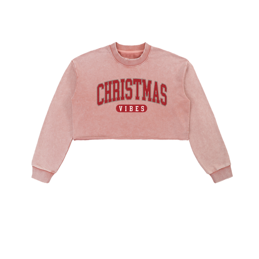 Raw Edge Streetwear Heavyweight Cotton Holiday Pullover Gift