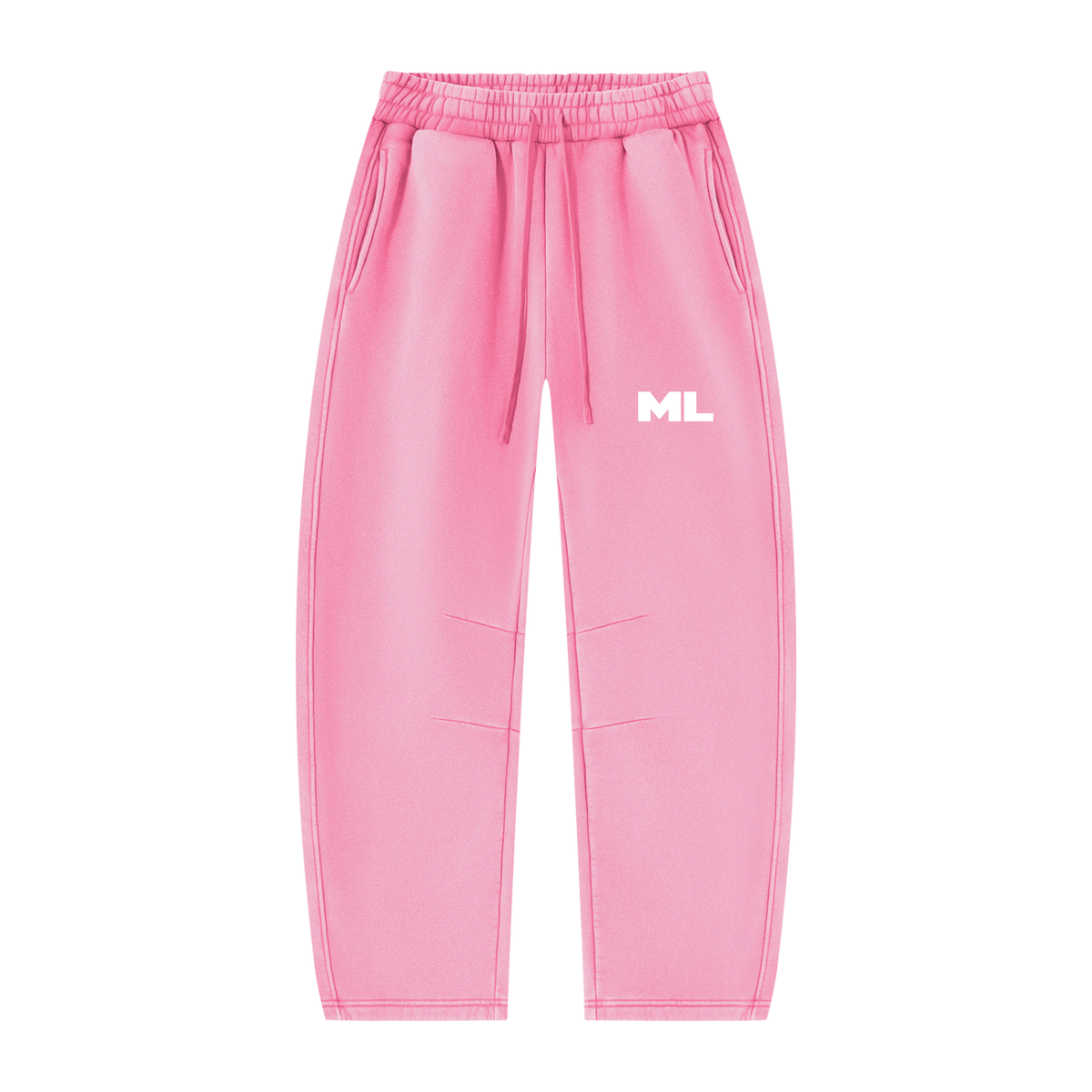 Barrel Leg Fleece Sweatpants
