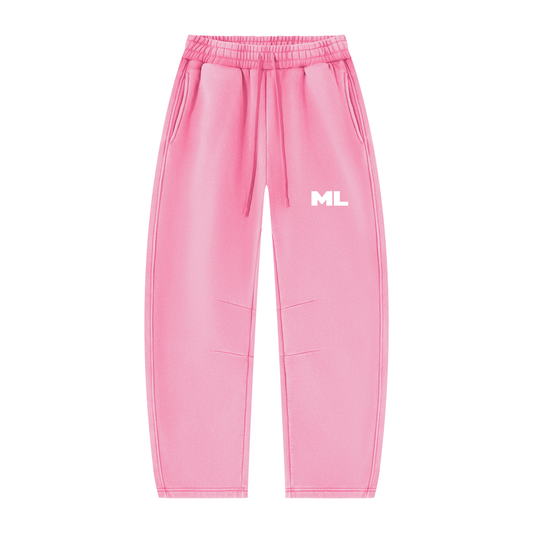 Barrel Leg Fleece Sweatpants