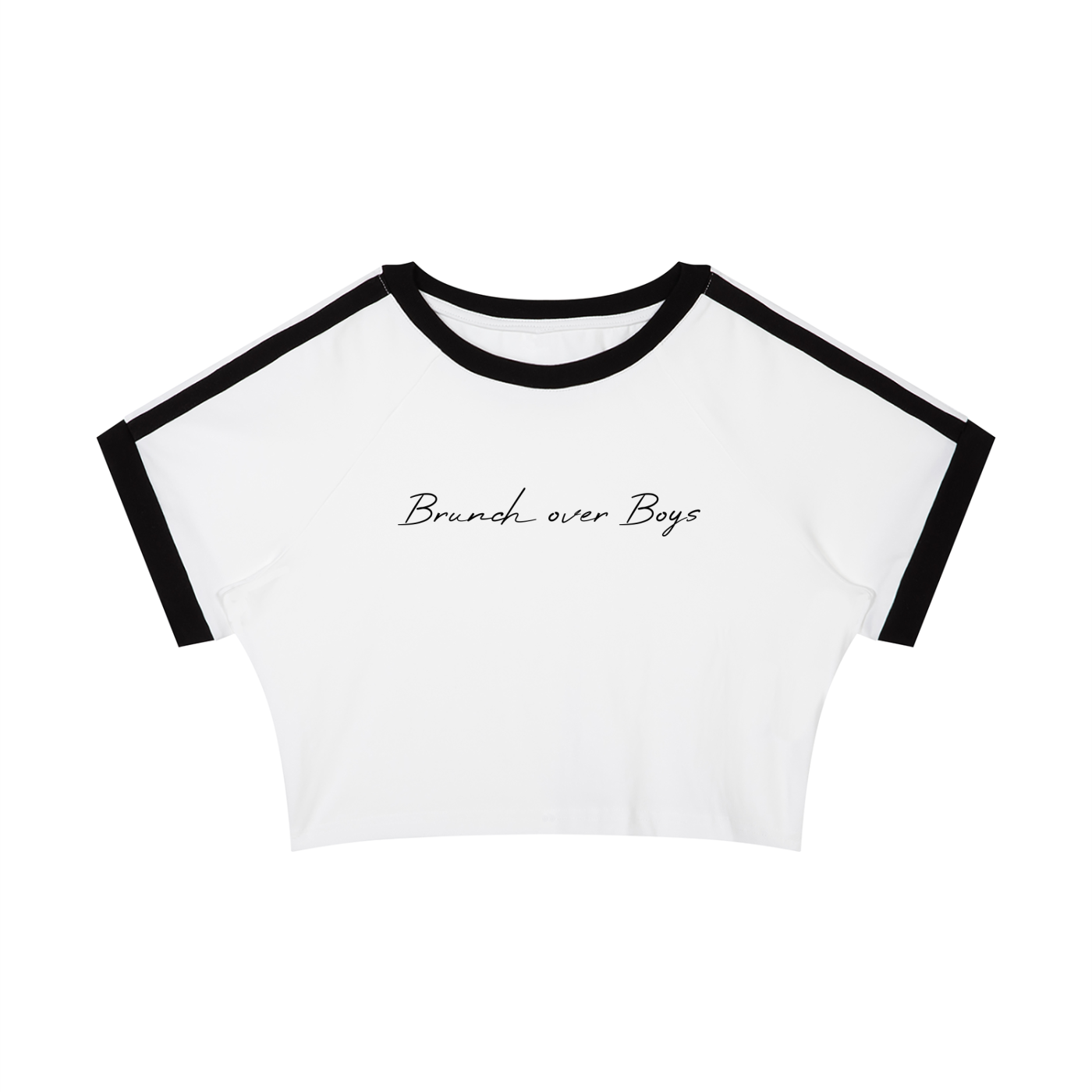 Brunch over Boys Crop T-Shirt