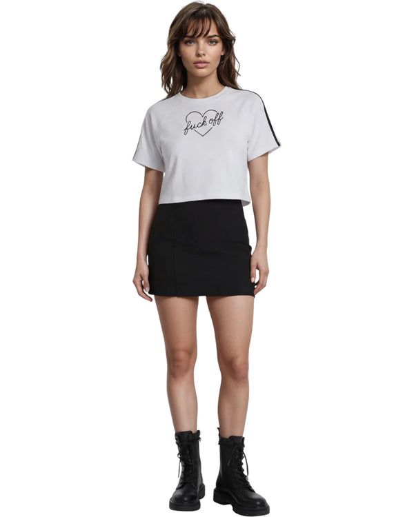 fuck off Crop Top