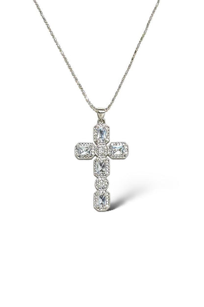 ADJUSTABLE CROSS NECKLACE