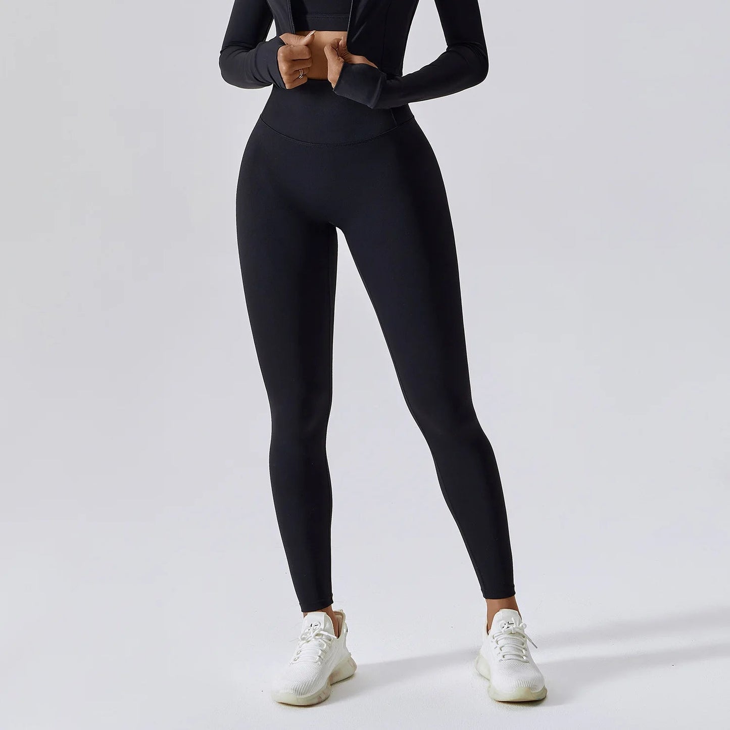 Black High - Waist Fitness Leggings