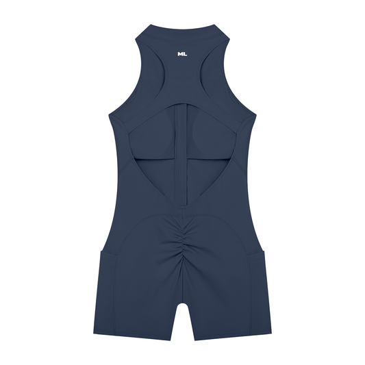 Women’s Quarter-Zip Yoga Romper