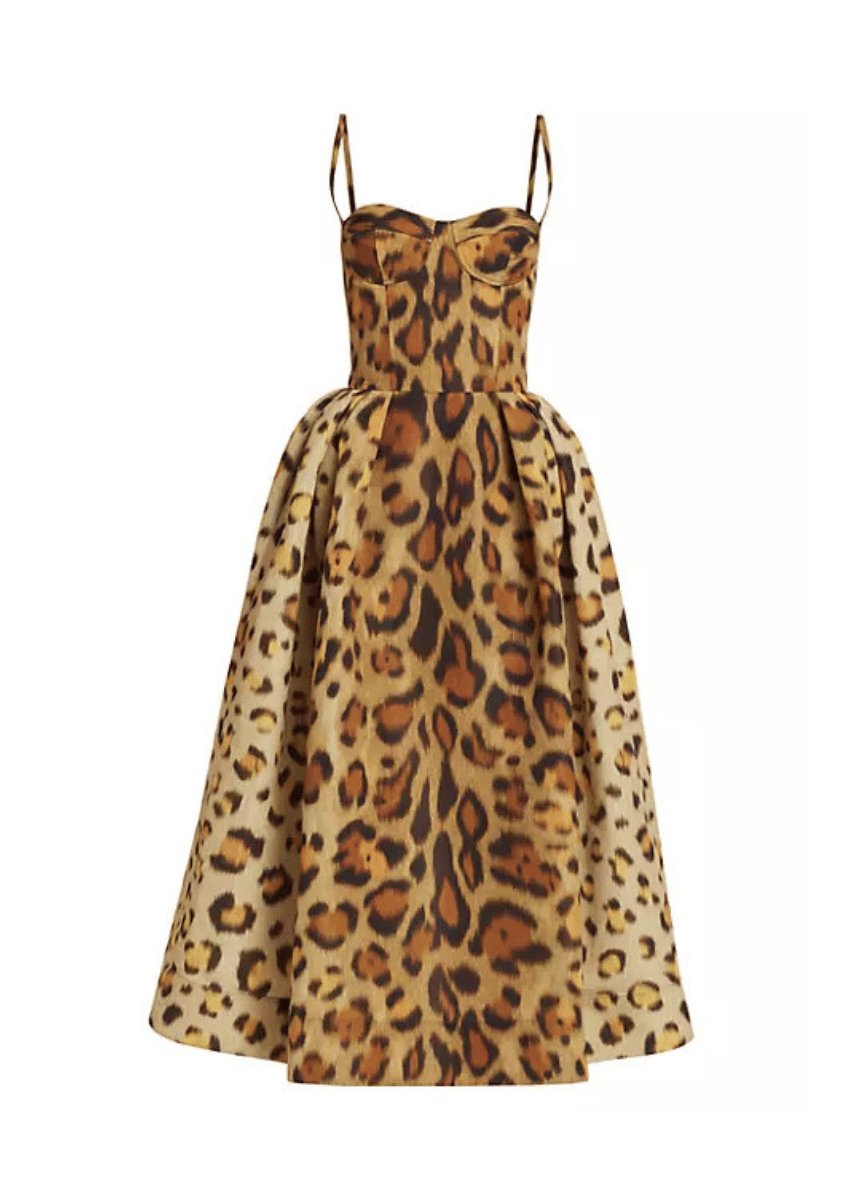 Animal Print Leopard Dress