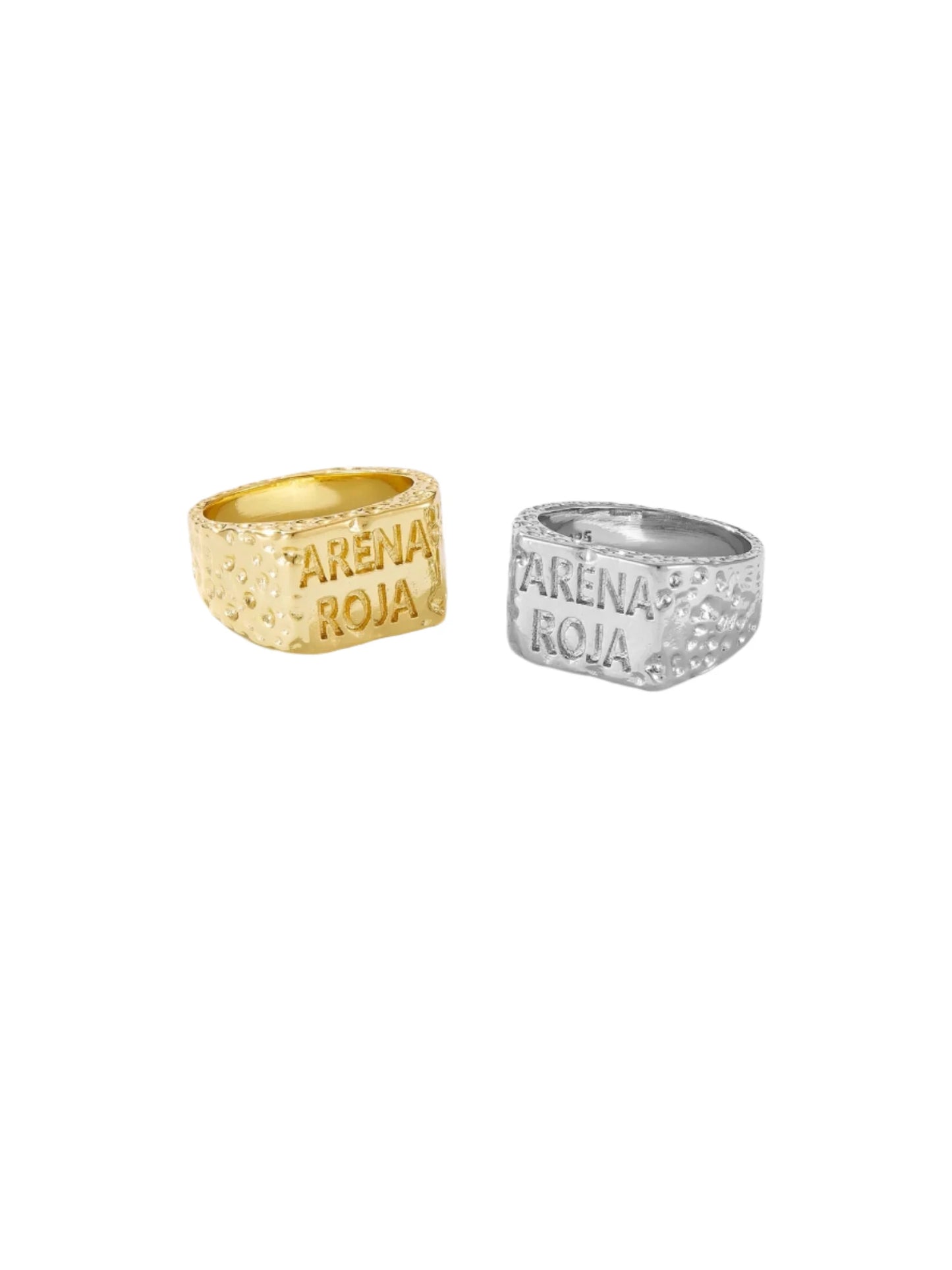 Arena roja Gold Ring