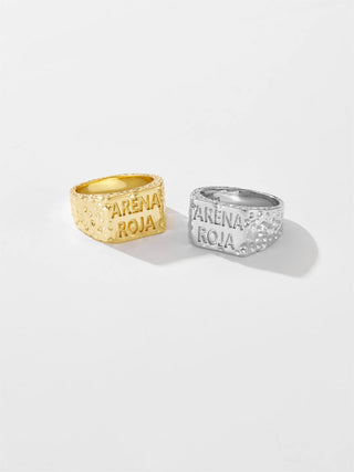 Arena roja Gold Ring - Mabel Love Co - Rings