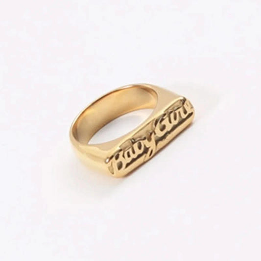 BabyGirl Signet Ring
