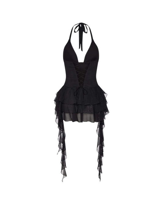 Slim Black Romper - Clubwear or Birthday Party