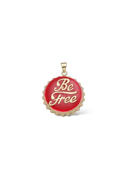 Be Free Bottle Cap Necklace