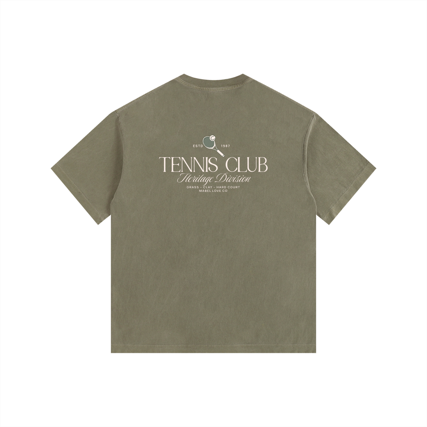 Vintage Washed Oversized Cotton T-Shirt