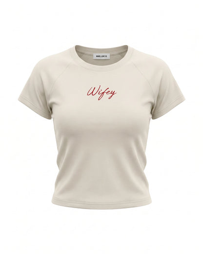 Wifey Crop Top