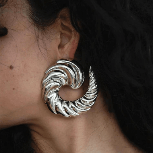 Big Croissant earrings
