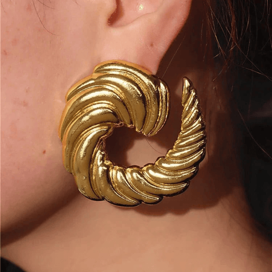 Big Croissant earrings