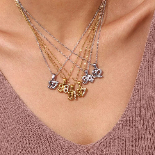 Birthdate Necklaces