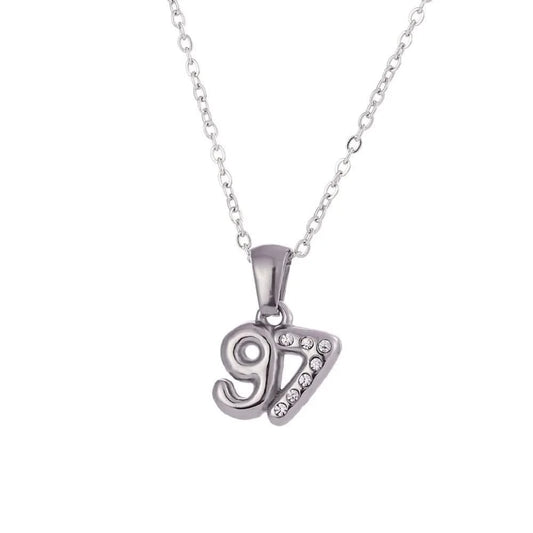 Silver 97 Birthdate Necklace