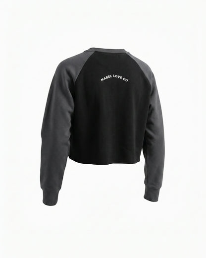 Positive Vibes Crop Sweatshirt