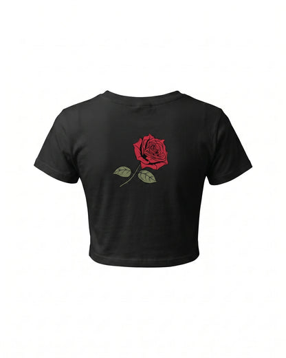 Tiger Fitted Crop T-Shirt