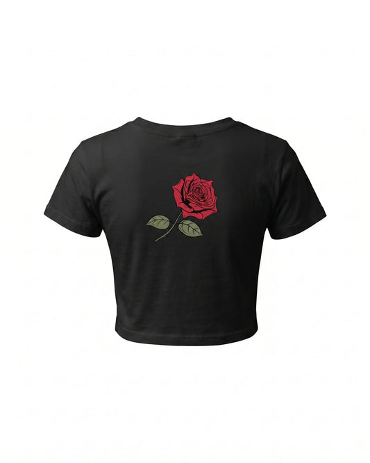 Tiger Fitted Crop T-Shirt