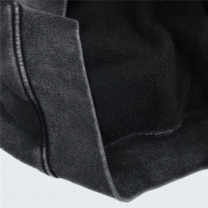 Black Cropped Sweatshirt