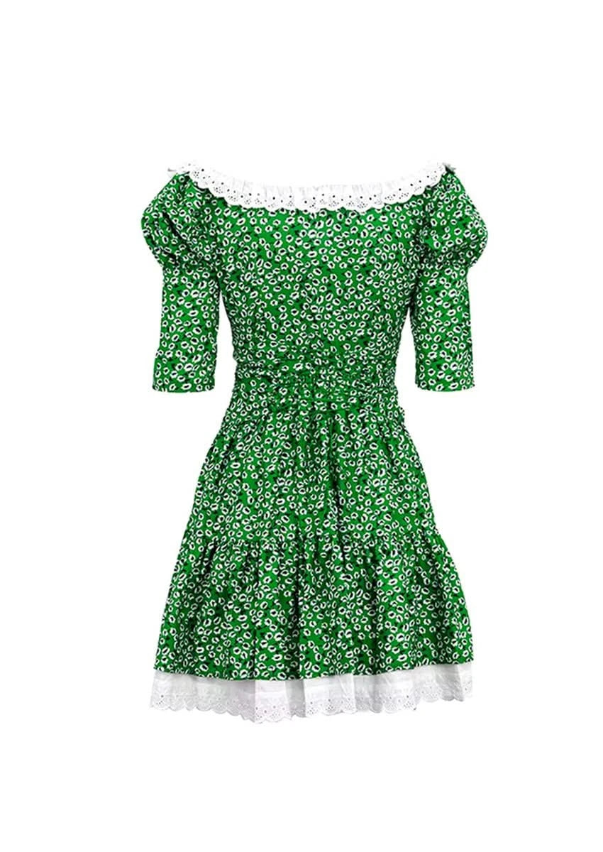 Babydoll Dress | Doll Collar & Lace- Mabel Love Co. Babydoll Dress | Doll Collar & Lace- Mabel Love Co.