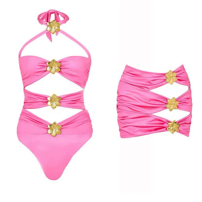 Pink Bodysuit Monokini