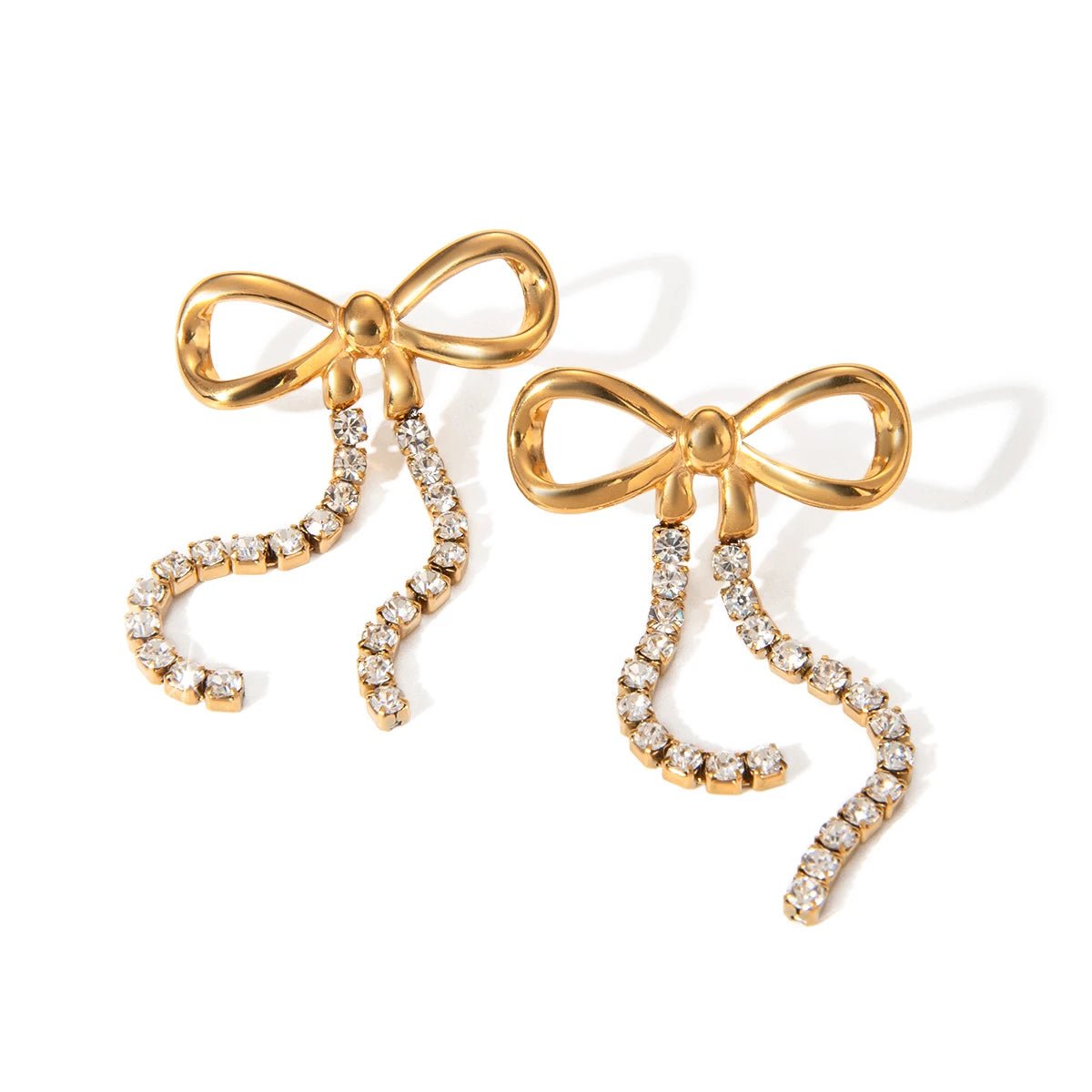 Bowknot Drop Earrings