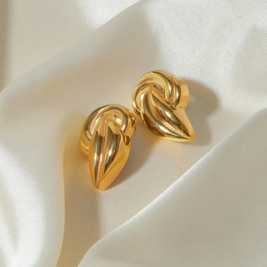 Bracha Gold Plated Earrings