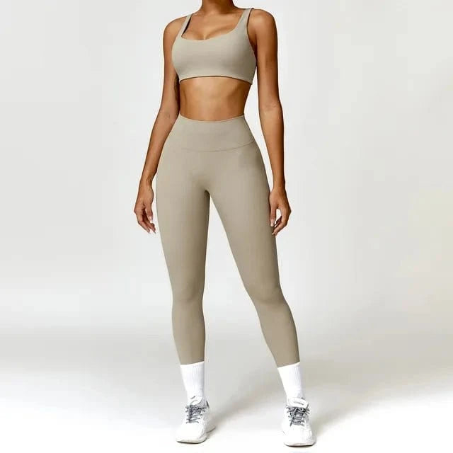 Bralette and Leggings Yoga Set