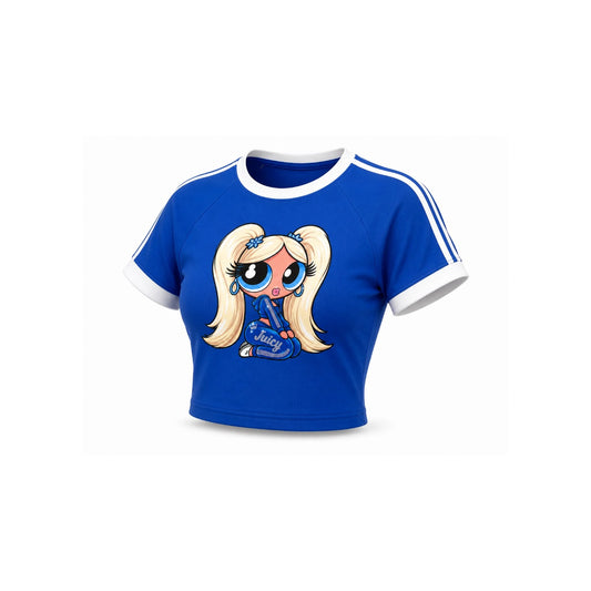 Bubbles Crop Top — product side
