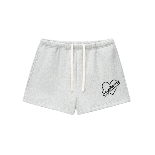 Heartfelt Drawstring Fleece Sweatshorts - additional view 5