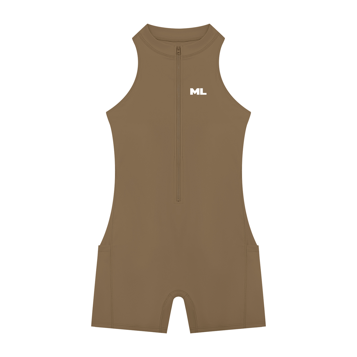 Women’s Quarter-Zip Yoga Romper