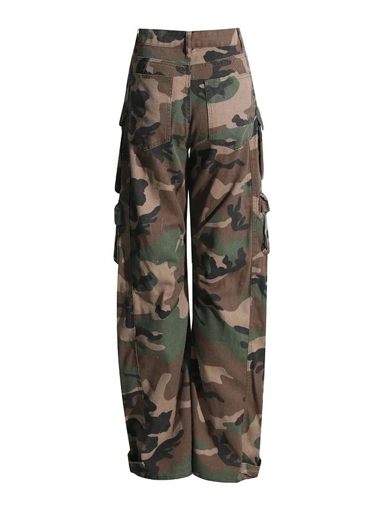 Camo cargo pants