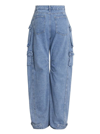 Cargo Denim Pants