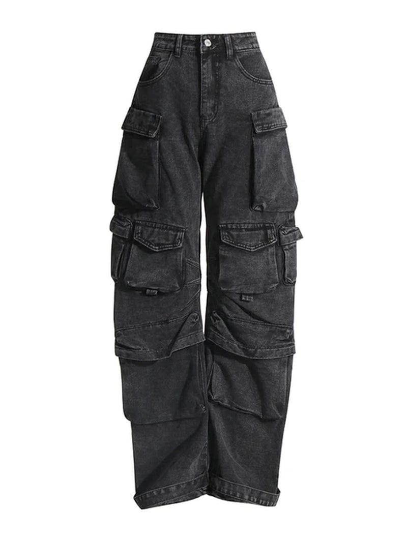 Cargo Denim Pants