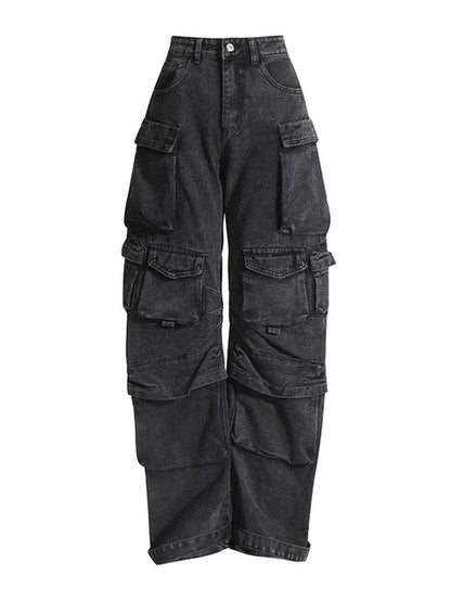 Cargo Denim Pants