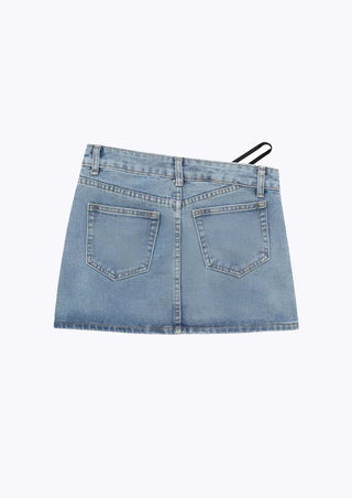 Carnival Holiday High Waist Denim Skirt