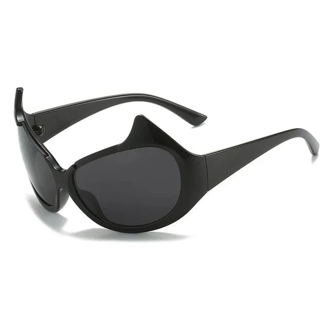 Black Cateye Sunglasses